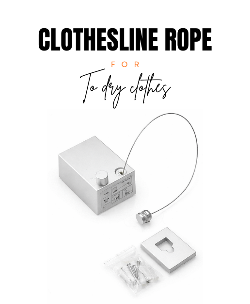 Telescopic Clothesline Clothes Drying Rope