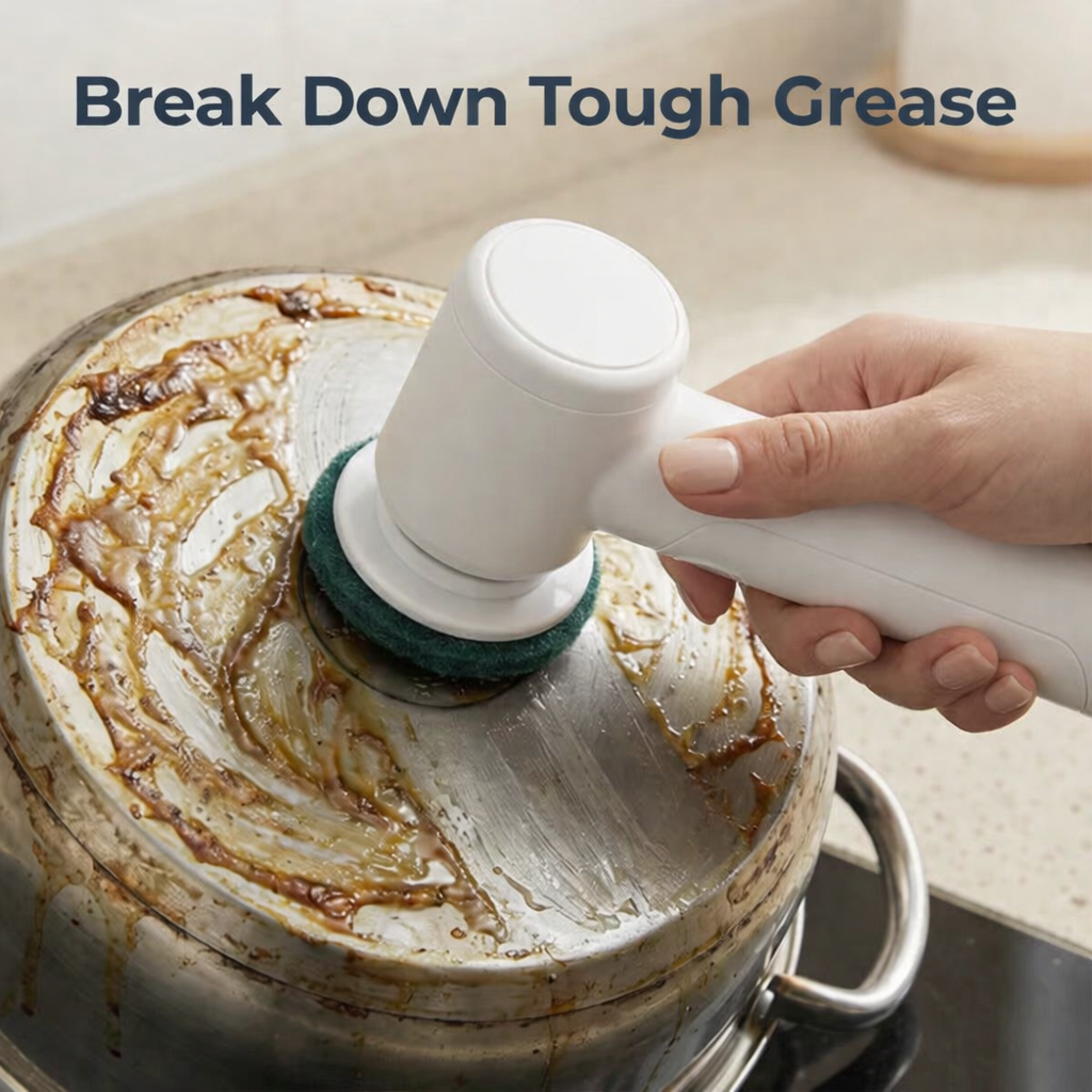 Cleaning Electric Brush (5-in-1) – Deep Cleaning Made Easy