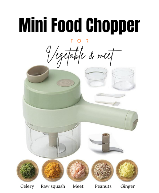 Mini Food Chopper – Wireless Design